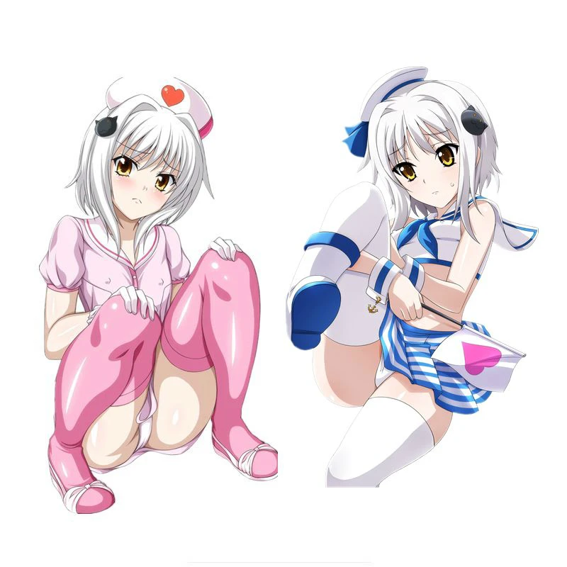 

Anime Car Stickers Sexy Girls for High School DxD Koneko Toujou Anime Girl Car Body Sticker Vinyl Laptop Decal Car Accessories