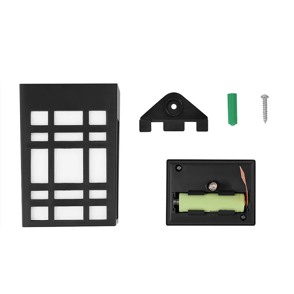 1 светодиодный настенный светильник на солнечной энергии уличная садовая лампа