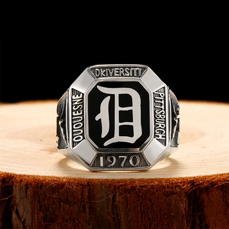 

Vampire Diaries Damon 925 Sterling Silver Ring For Men Rings Aniversary Birthday Gifts Cosplay Accessories