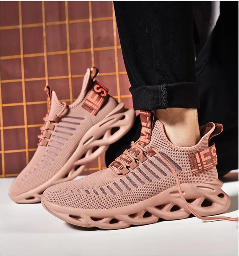 Кроссовки мужские легкие Повседневные Дышащие для бега спорта на открытом