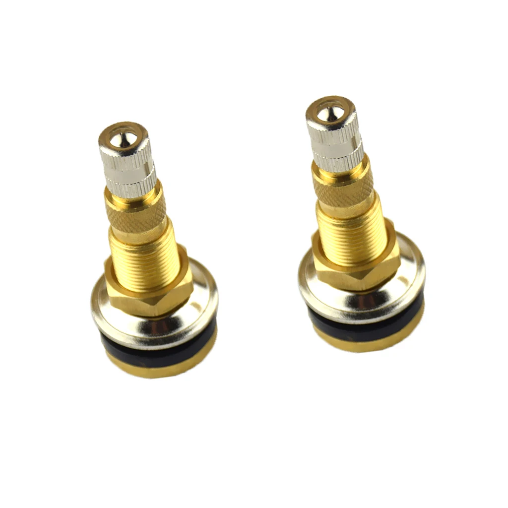 Шток клапана бескамерной шины TR618A для трактора отверстие обода 5/8 дюйма (16 мм) 2 шт.