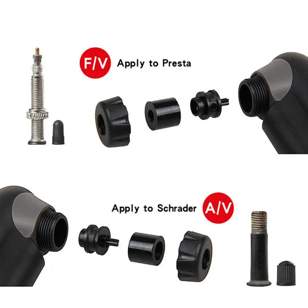 HiMISS велосипедный ультра портативный мини-насос надуватель США/Французский сопло