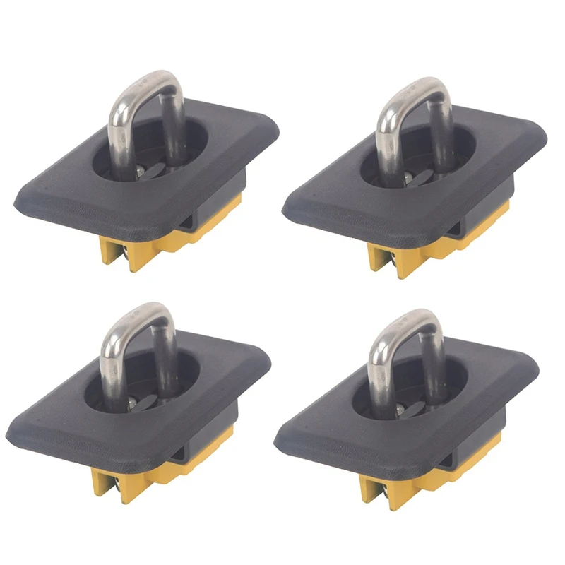 

Tie Down Anchors Retractable Truck Bed Top Side D Ring for 1998-2014 F150 1999-2013 GM 1995-2008 RAM