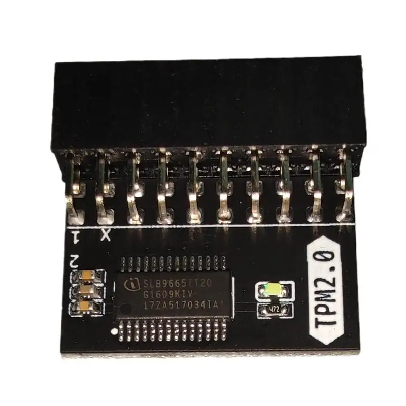 Защитный модуль 20pin для ASUS TPM-L R2.0/Gigabyte GC-TPM2.0 совместимый с модулем платформы Intel и