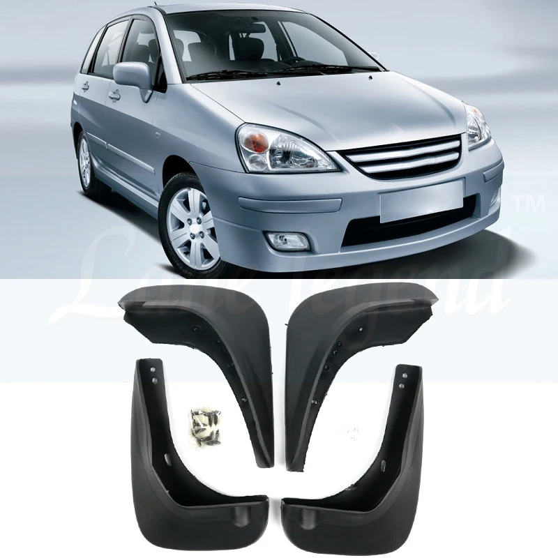 Автомобильный брызговик s для Suzuki Liana Aerio SX Baleno 2002-2007 брызговики брызговик крыло брызговиков 2003 2004 2005 2006