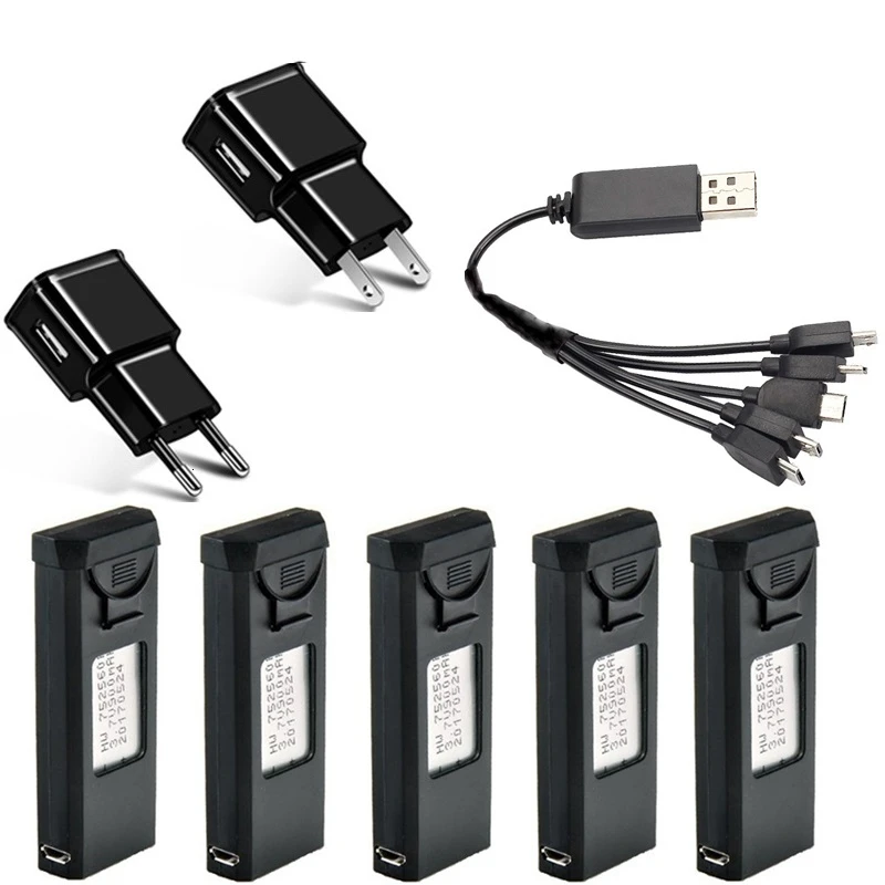 Аккумулятор Lipo + зарядное устройство для VISUO XS809s XS816, 3,85 В, 1800 мА · ч, 3,7 в