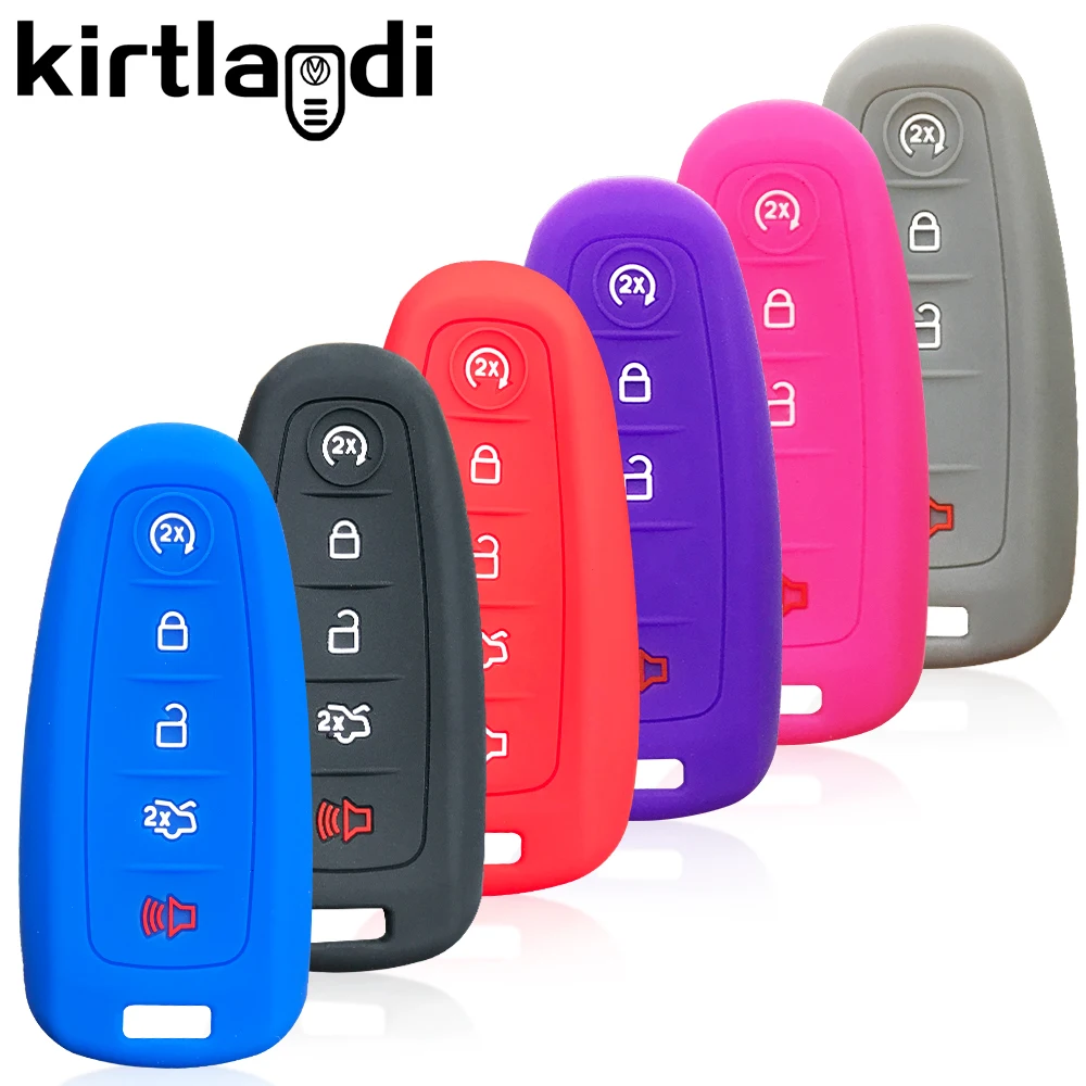 

Автомобильный чехол для ключа дистанционного управления чехол в виде ракушки брелок держатель силиконовых кейсов для Ford Focus C-Max Escape Kuga Теле...