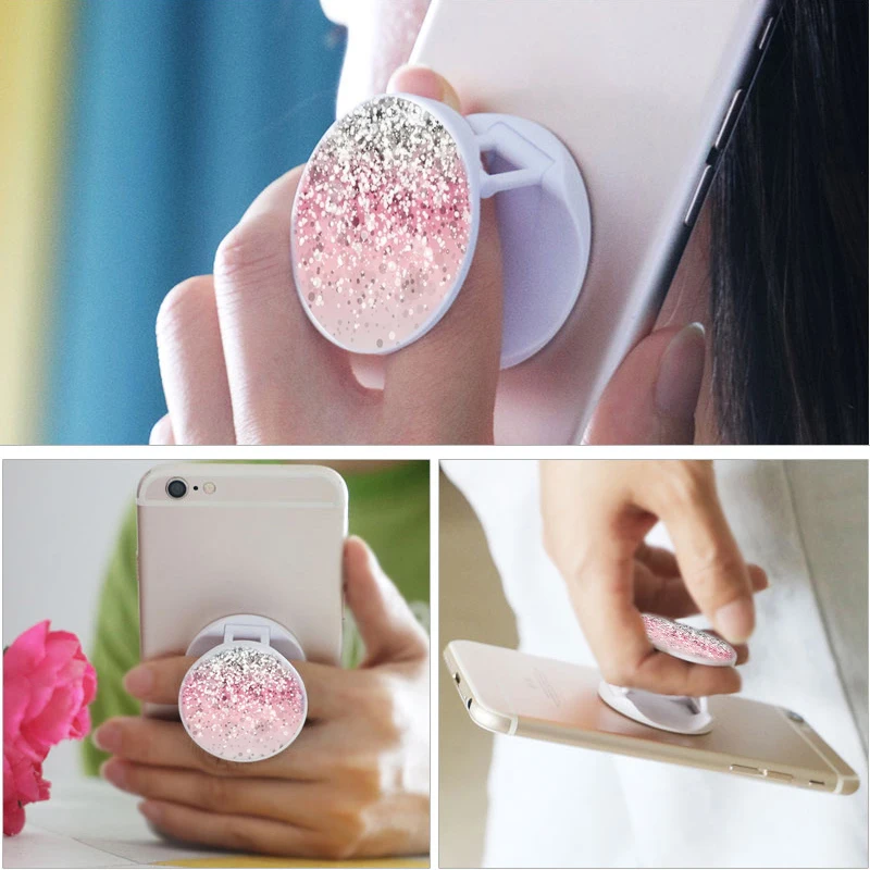 round foldable phone grip stand soporte para telefono movil accessory usage for anneau de telephone smart phone free global shipping