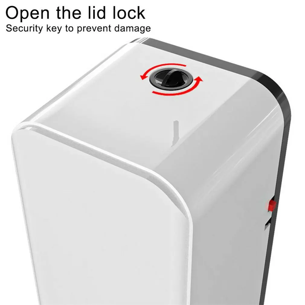 Soap Dispenser KM108 Automatic Wall-mounted Phone Washing Machine School Mall Spray Non-Contact | Дом и сад