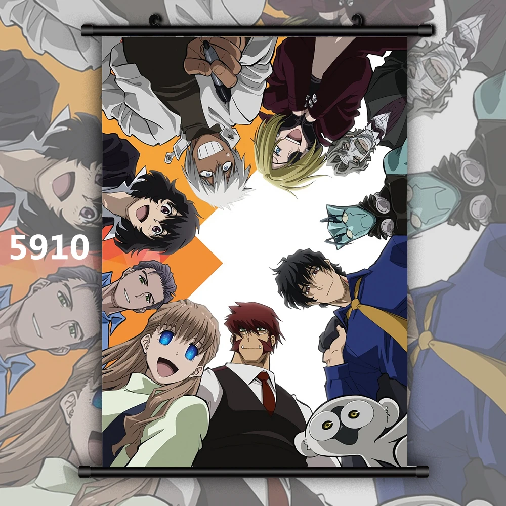 5910 Kekkai Sensen кровавая блокада линия фронта Аниме Манга настенный плакат в рулоне - Цвет: 5910