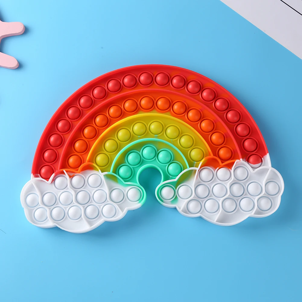 

Adults Children Special Needs Silicone Push Bubble Austism Needs Antistress Sensory Squeezing Relief Stresss Toys for Kids