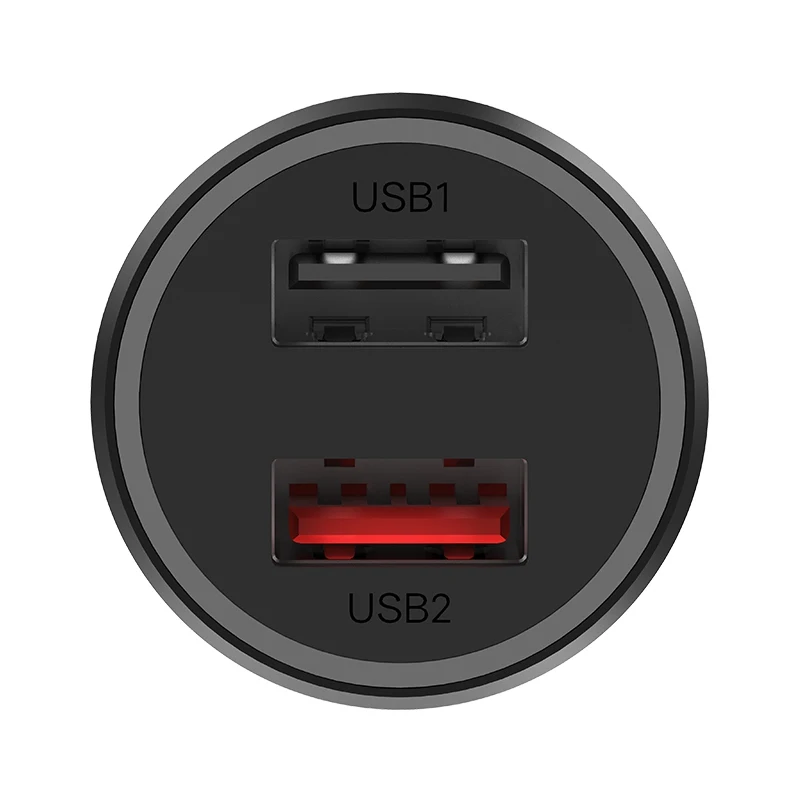 Автомобильное зарядное устройство Xiaomi Mi Dual Port Car Charger 37W|Зарядные устройства для
