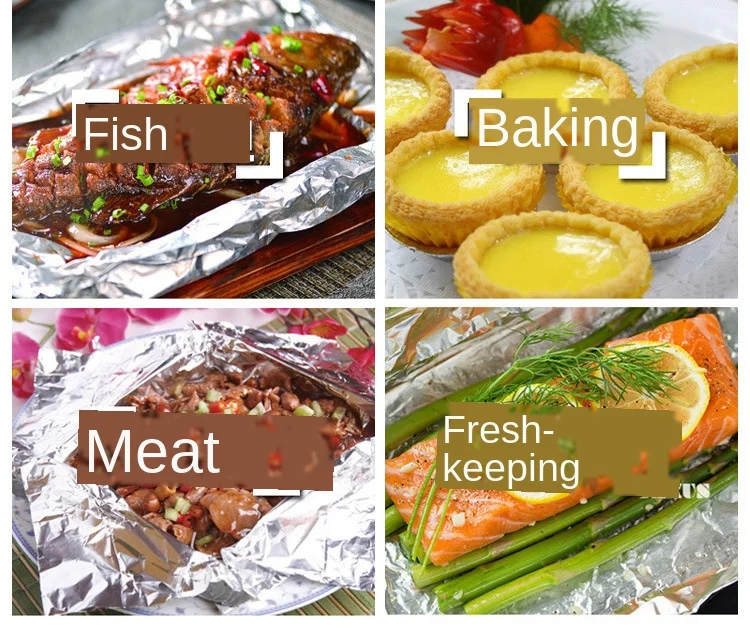 Оловянная Фольга для барбекю алюминиевая бумага толстые маслопоглощающие листы