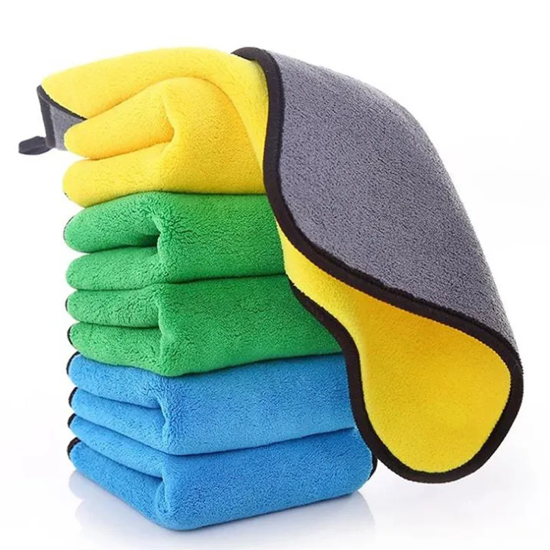 

Auto Wash Tools Thick Plush Microfiber Car Cleaning Car Microfibre Wax Polishing Detailing Towels
