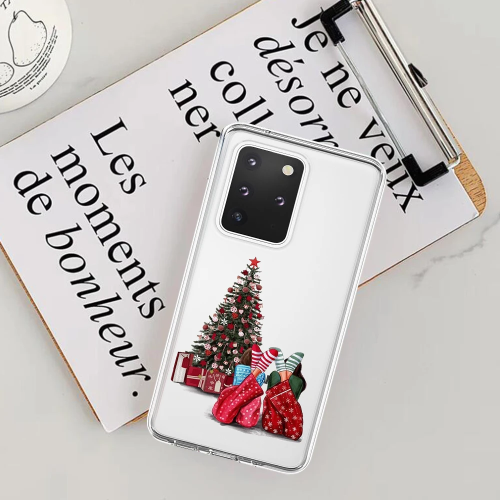 

Funda For Samsung A51 Case A70 A10 A20 A40 A50 A11 A21 A31 A3 A5 A6 A7 A8 2018 Note 9 10 girl christmas fashion phone case