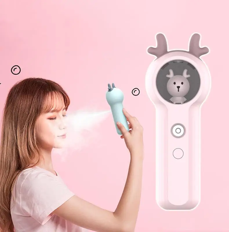 

HA-Life Portable Air Humidifier Beauty Face Steamer Skin Care Tools Nano Mist Nebulizer Women Facial Sprayer Cleanser Diffuser
