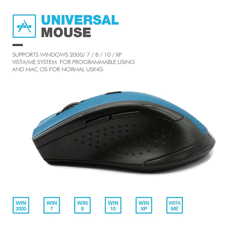 

2.4 GHz Wireless Mouse USB Receiver 1600dpi Mouse Computer Optical Ergonomic Wireless Mouse Gaming Mice For Laptop Desktop