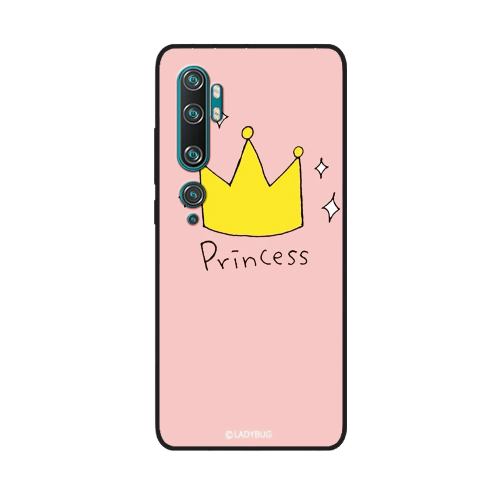 Чехол для Xiaomi Note 10 чехол Pro черный из ТПУ Для 10Pro бампер аниме с горячими пейзажами