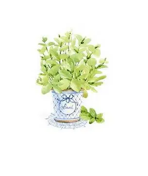 Настенная картина с зелеными листьями для украшения дома в скандинавском стиле