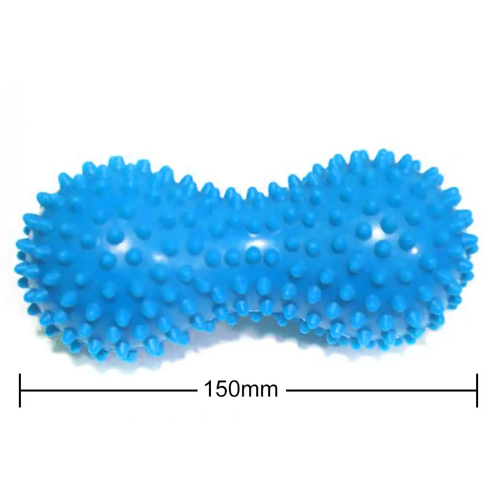 

PVC Peanut Shape Massage Yoga Fitness Ball Stress Relax Body Spiky Massager Yoga Exercise Relieve Pain Tools