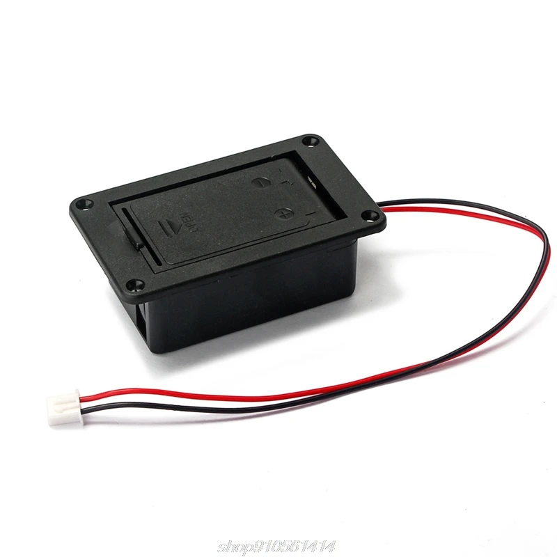 1 шт. 9 в держатель батарейного отсека чехол для гитары бас активный разъем