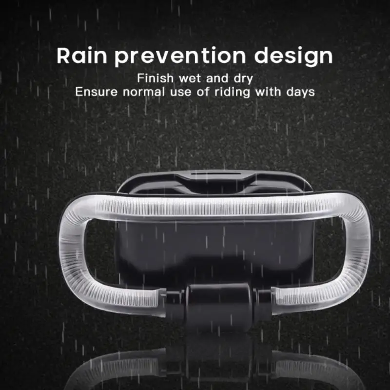 

Outdoor endless runway cycling Creative Waterproof Taillight 200 meters Safety warning light Cycling parts Bicycle Accessories