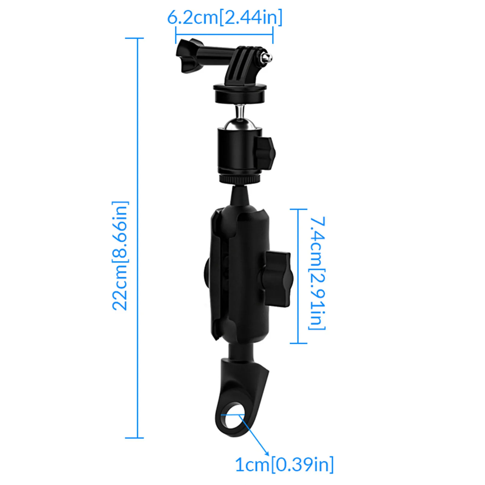 

360 Degree Motorcycle Electric Vehicle Mirror Seat Camera Phone Cycling Bracket Motorcycle Holder Aluminum Alloy Stainless Steel