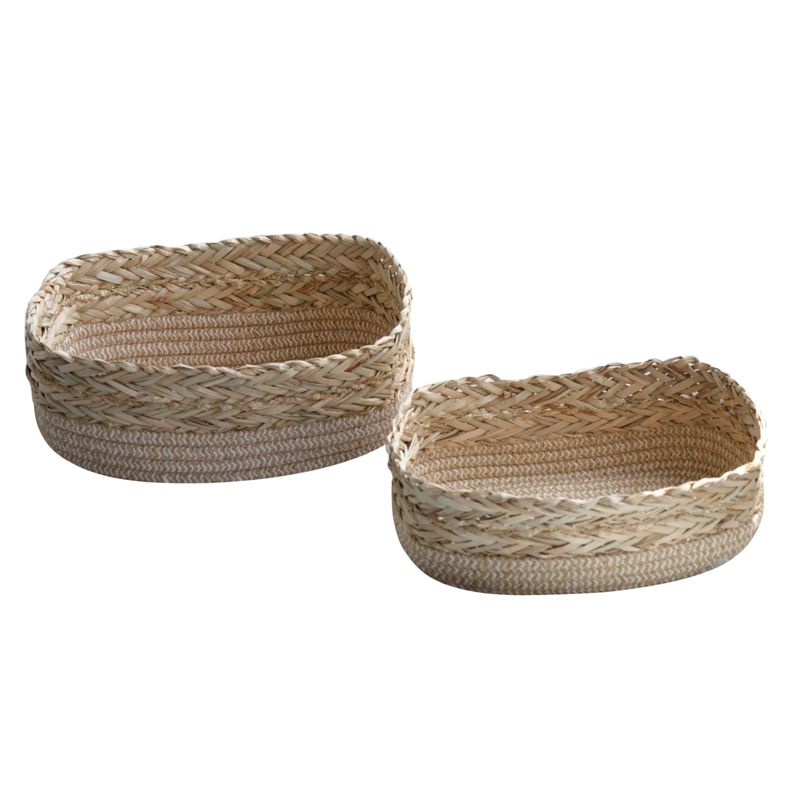 

Straw Storage Basket Desktop Cosmetic Tidy Storage Box Dirty Laundry Hamper Storage Basket Dropshipping