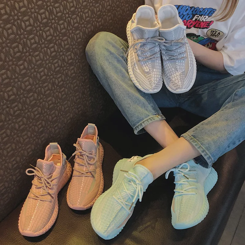 Женская обувь для папы спортивная бега дизайнерская уличная дышащая Спортивная