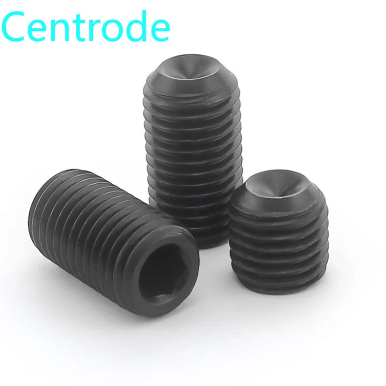 DIN916 12 9 тонкий зубчатый крепежный винт Внутренняя шестигранная машина рисовый