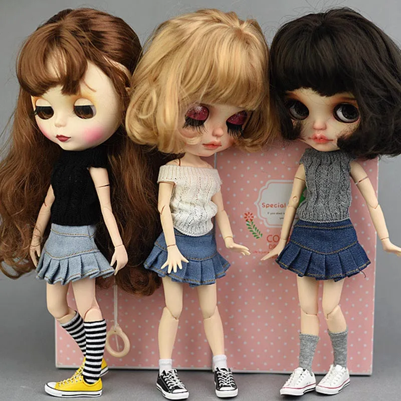 Аксессуары для кукол HOUZIWA BJD кроссовки 4 5 см обувь Blyth 1/6 bjd|Куклы| |