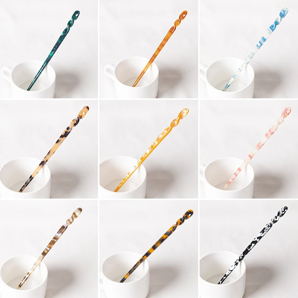 

Chinese Style Hair Sticks Vintage Acetate Resin Chopstick Women Hairpins Hair Clip Pin Headwear Wedding Hair Jewelry Accessories