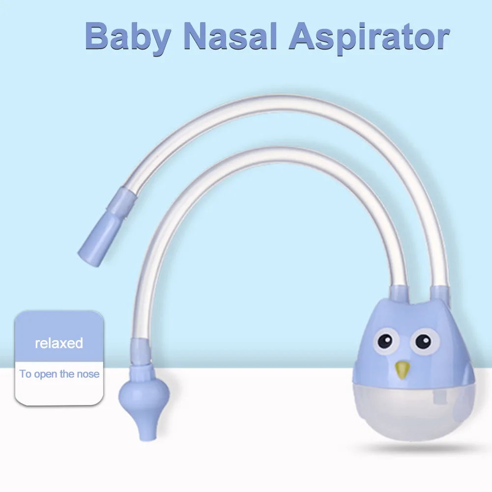 

Help Breathe Better Silicone Baby Nasal Aspirator Clears Mucous Anti Backflow Sniffling Sinus Congestion Cleaner Hygienic Snot