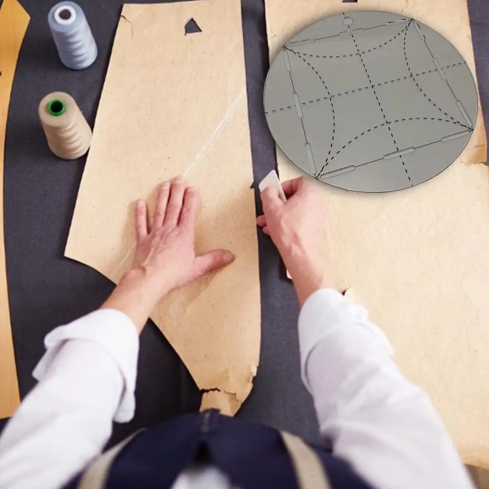 Многофункциональный двойной шаблон обручального кольца для квилтинга