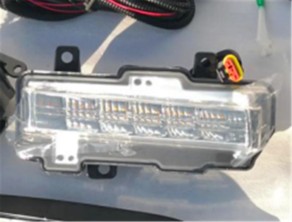 

Дневные ходовые огни Mitsubishi Pajero Montero V93 V97 V98, светодиодные дневные ходовые огни с указателем поворота, противотуманная лампа 8312A019 A020