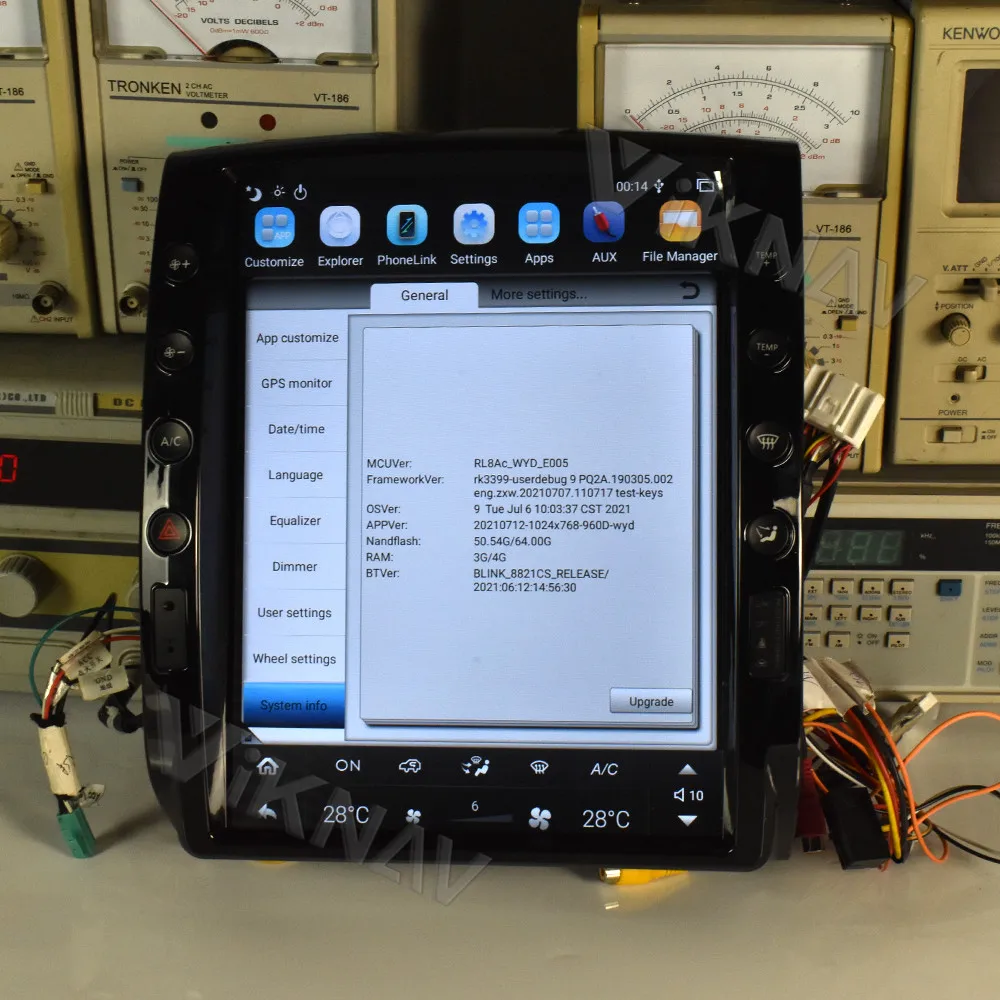 Автомобильный мультимедийный радиоприемник 12 1 дюймов Android для TOYOTA Tacoma 2 N200 Hilux