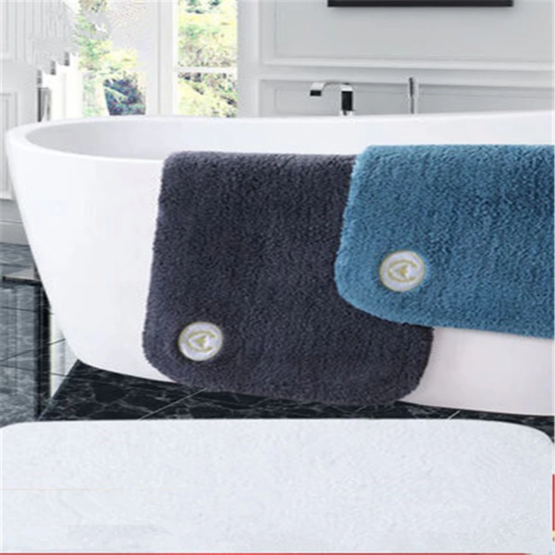 Хлопковый напольный коврик с вышивкой для пятизвездочных отелей дверной