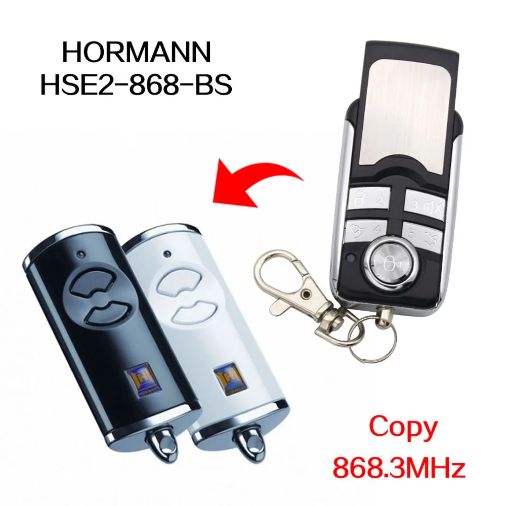 HORMANN HSE2 HSE4 BS дистанционного Управление 868 3 МГц ворота гаража хорманн HS5 HSE на
