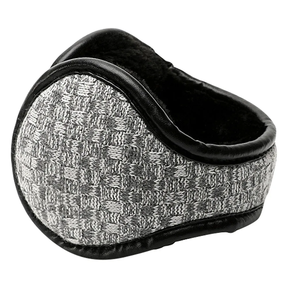 

Мужские переносные зимние защитные эргономичные ветрозащитные сохраняющие тепло утепленные наушники из искусственной кожи для путешеств...