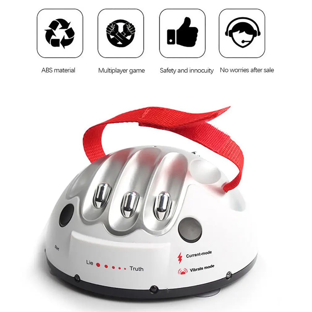 Полиграф Тест хитрый смешной Регулируемый микро электрический шок для взрослых