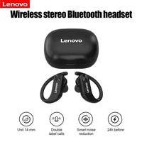 lenovo lp7 tws bass wireless bluetooth headphones with microphone dual stereo ipx5 waterproof sports auriculares bluetooth