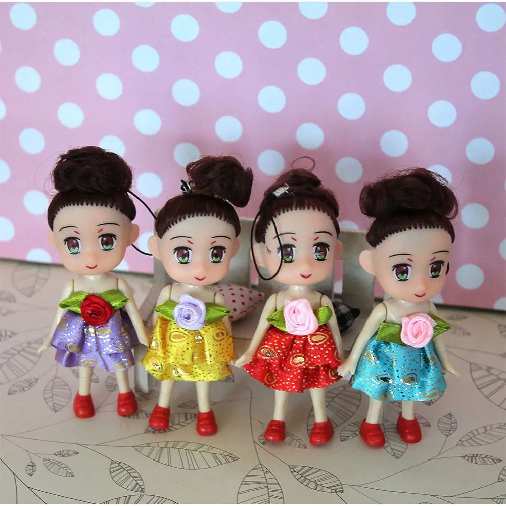 10cm Cute Fashion Doll Key Chain Ring Handbag Hanging Pendent Decor Accessories | Игрушки и хобби