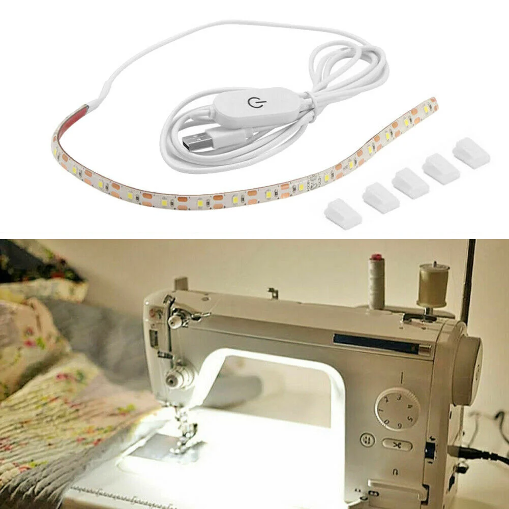 Швейная машина светодиодный светильник яркая полоса с трогательным диммером USB