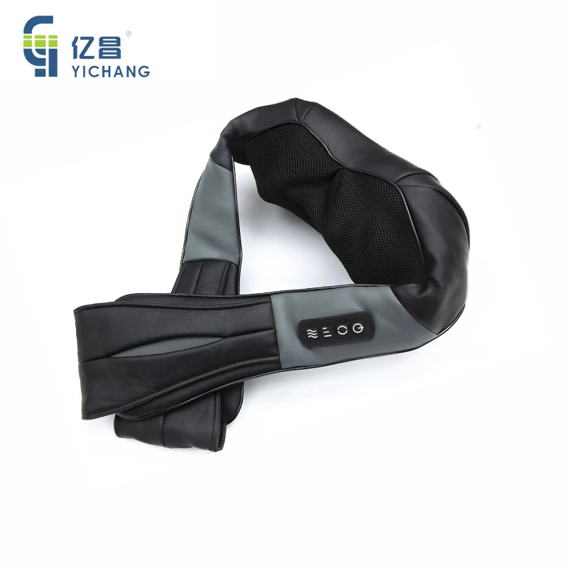 Массажер YiChang Электрический для шеи и спины разминающий аппарат массажа тела