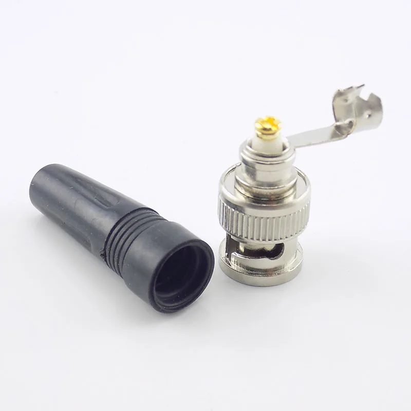 50Pcs Bnc Connector Male For Twist-On Coaxial Rg59 Cable Surveillance Security System Cctv Accessories Wholesale | Безопасность и