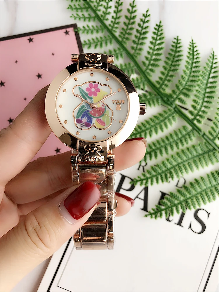 

TOUSES pulsera Watch Women Quartz Casual reloj Watches Bracelet Watch Ladies Quartz Watch Leather Fashion Sport TOUSES joyas
