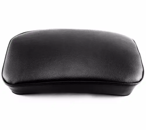 Черная прямоугольная Подушка пассажирского сиденья 6 присосок для Harley Dyna Sportster 883