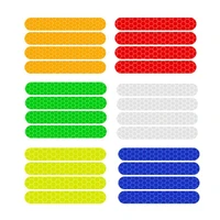 1pc scooter modification sticker warning dustproof personalized colorful reflective modification luminous sticker film