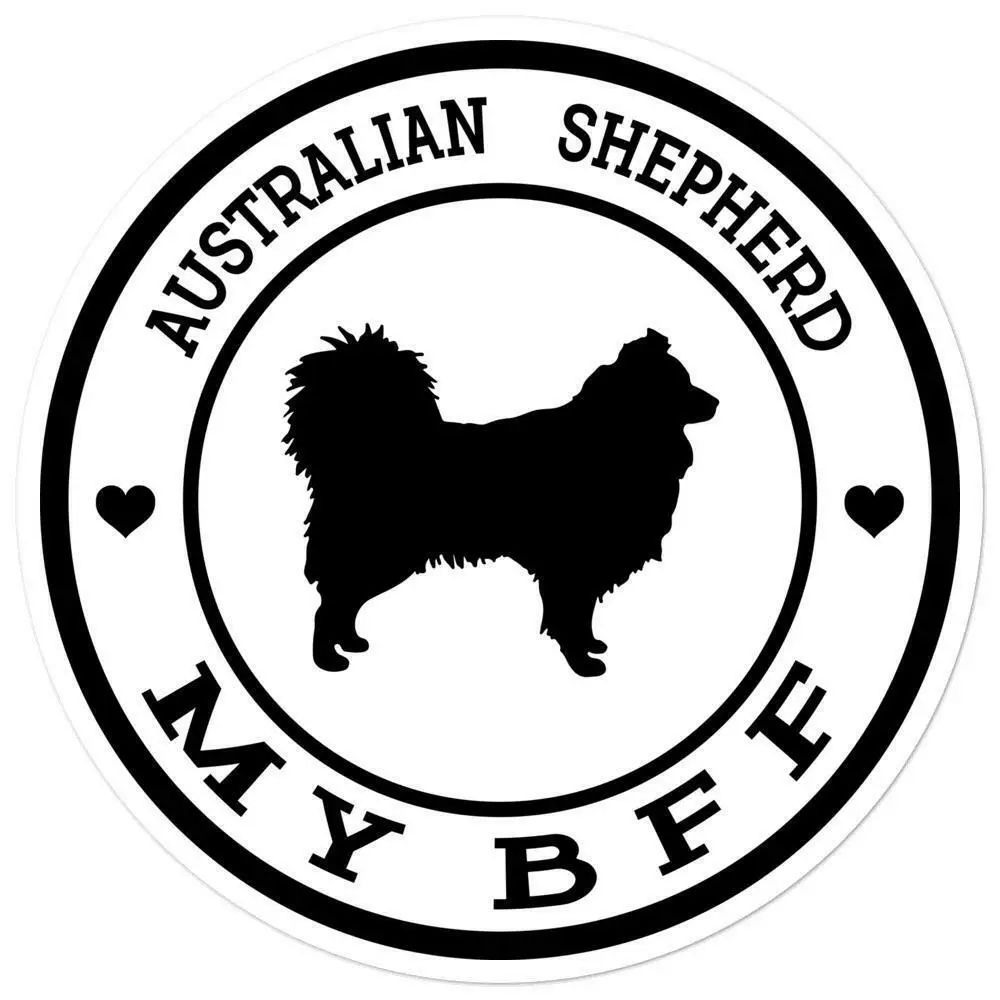 Австралийской овчарки животных наклейки для автомобиля прекрасный виниловые в