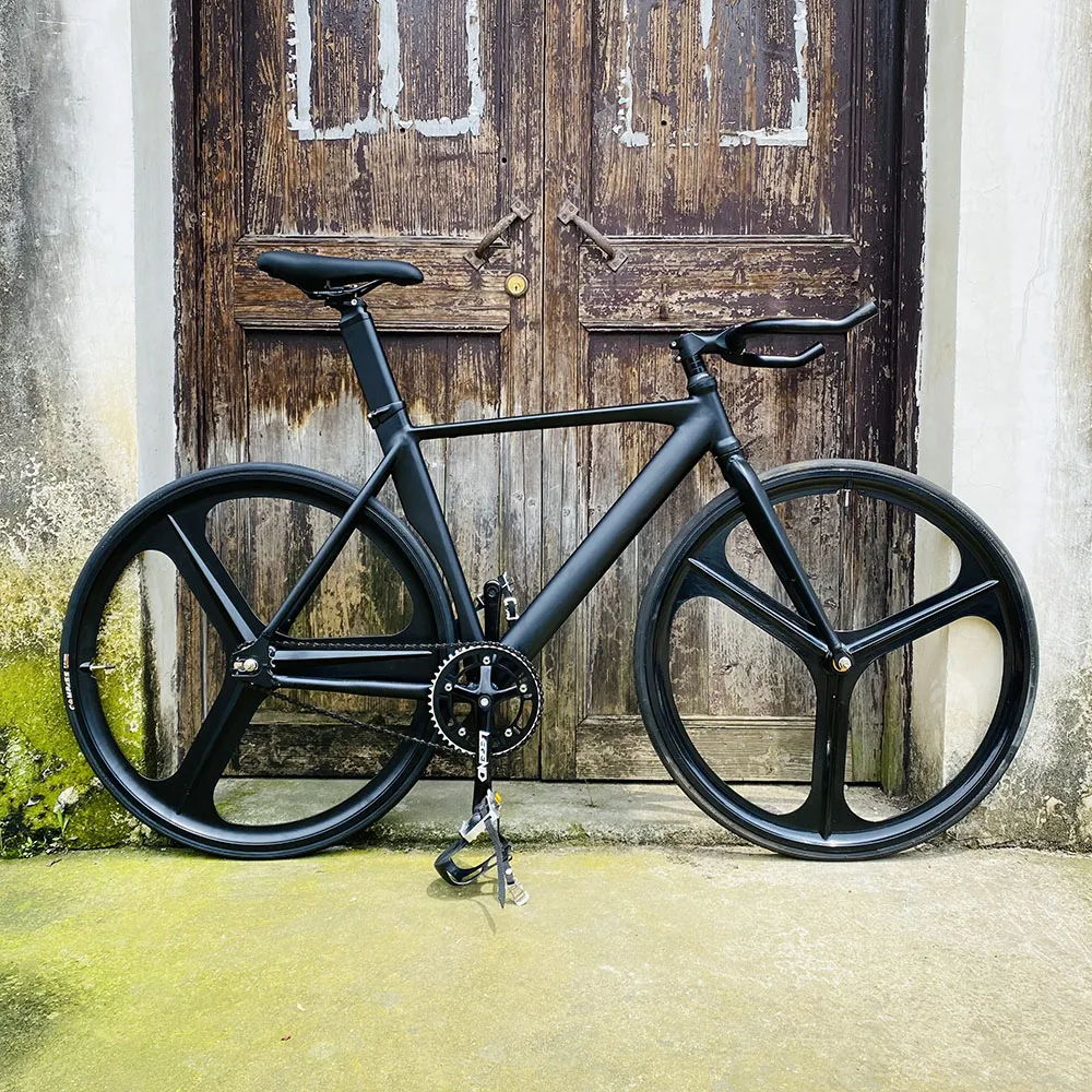 

track bike single speed fixie Bike 52cm Fixed Gear Bike 700C road Bicycle Magnesium Alloy Aluminum alloy bike frame